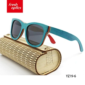 YZ19 Harmful light barrier eco wooden sunglasses polarized