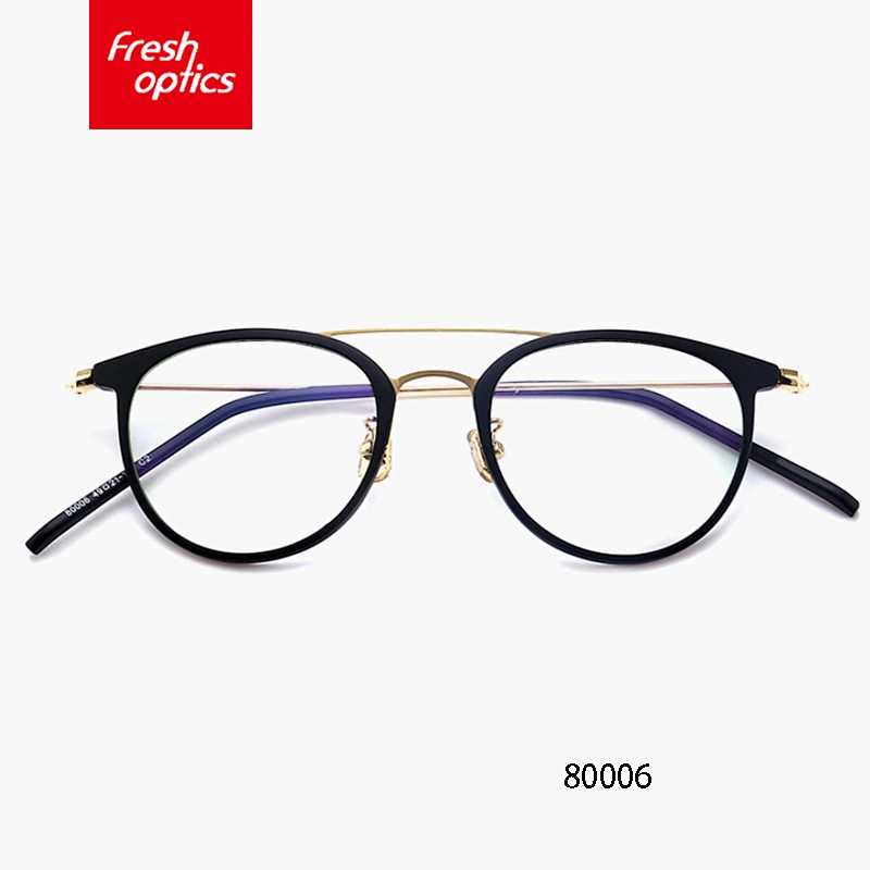 80006 Contracted design round temple optical eyewear, TR90 optical frames