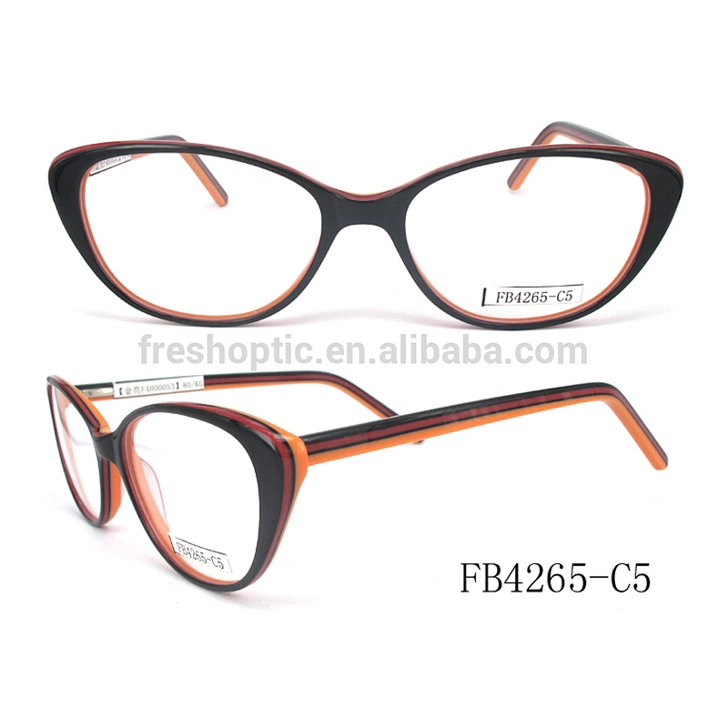 FB4265 Name brand custom high quality acetate optical frame eyeglasses