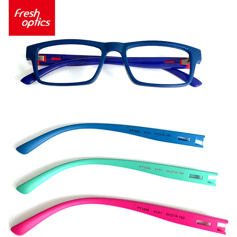 Wholesale interchangeable temple TR90 eyeglasses eyewear changeable frames