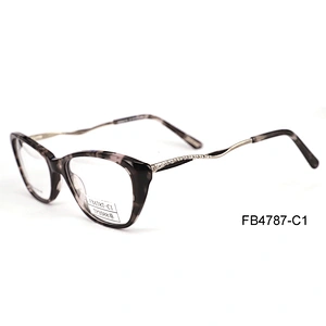 FB4787 New model optical frame vision correct glasses acetate frame optics