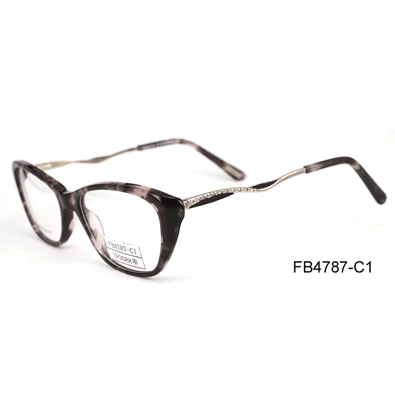 FB4787 New model optical frame vision correct glasses acetate frame optics