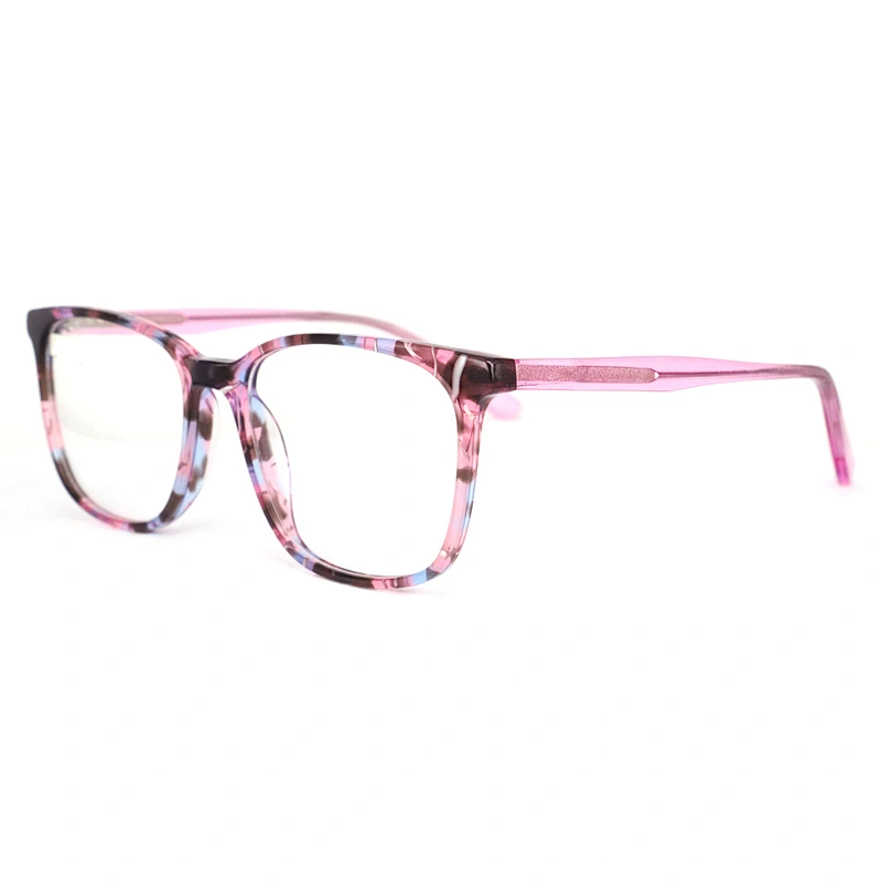 FB5390 China wholesale eyeglasses frame fashion design optical eyewear frame acetate spectacle frame