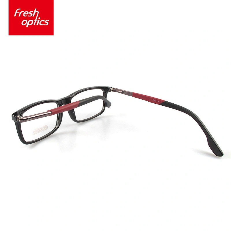 FB3882 Latest Acetate Eye Glasses Frame With High - Grade Temple
