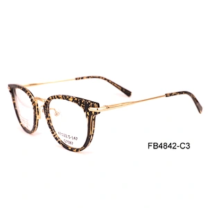 FB4842 Handmade acetate eyewear optical high quality ladies glasses