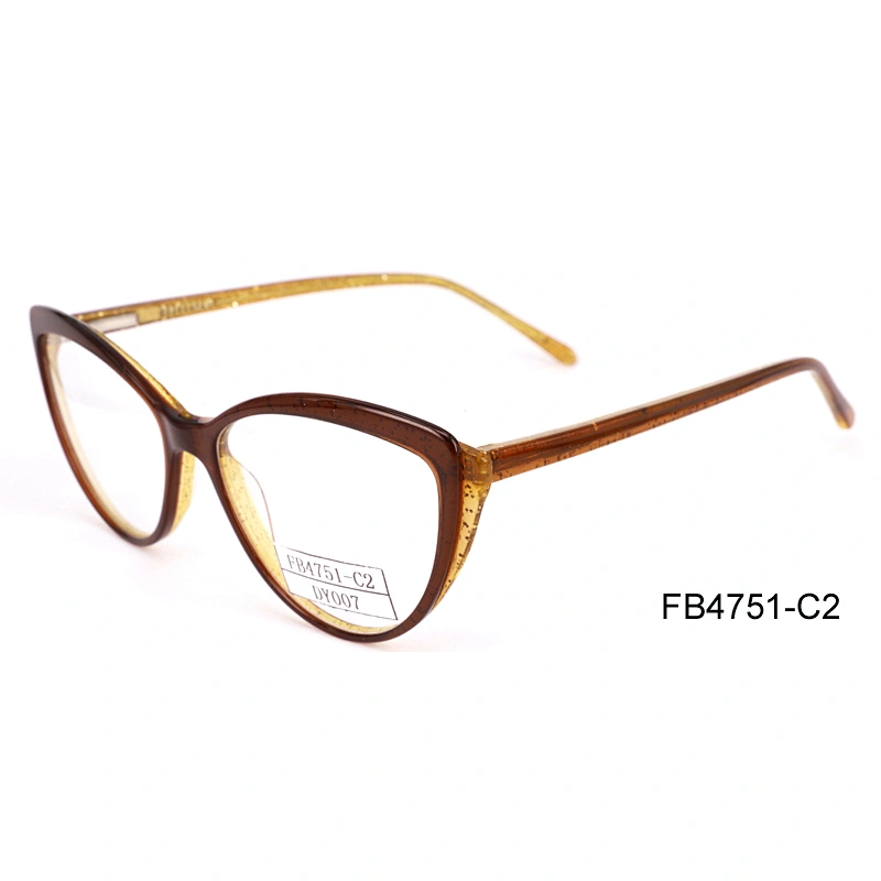 FB4751 Acetate frame optical eyeglass stocks low price eyewear ready goods