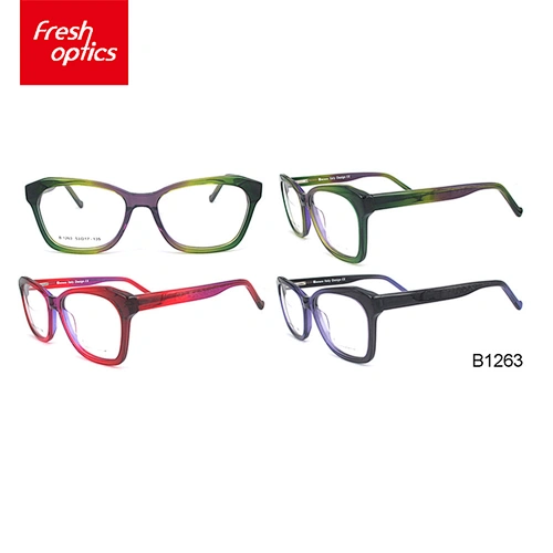 B1263 Stylish multi colored ladies tony morgan optical frames glasses