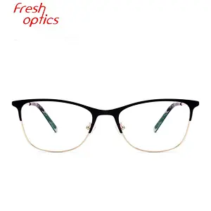 High quality most popular metal optical eyeglasses frames ready goods