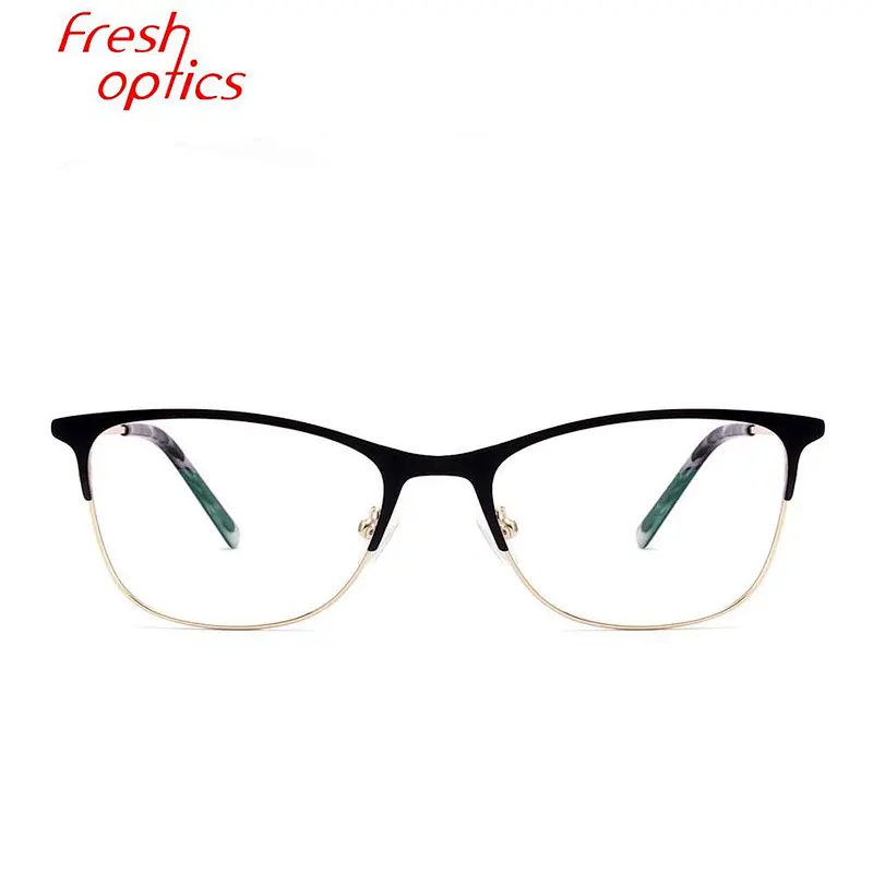 High quality most popular metal optical eyeglasses frames ready goods