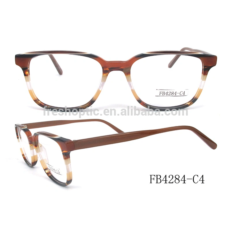 FB4284 Acetate reading glasses fashion optical frames italian eyewear for women