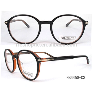 FB4450 acetate eyeglass frames wholesale reading glasses optical frames italy spectacles
