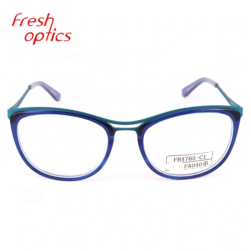FB4765 2019 Newest design acetate frames lamination optical frames fashion reading glasses