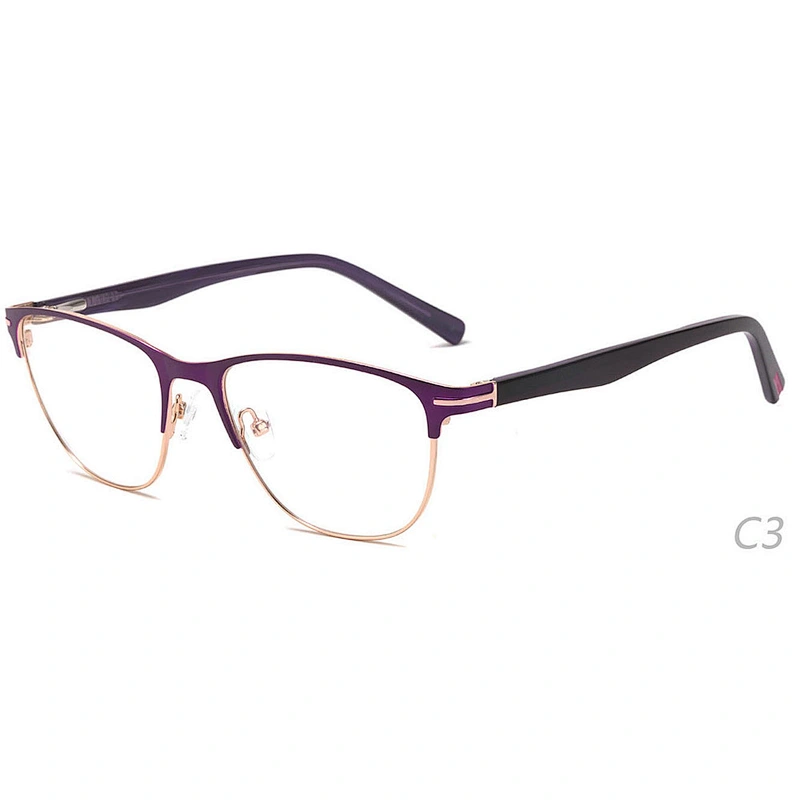 New design Wenzhou metal optical eyeglasses frames women