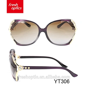 YT306 2018 china sunglasses factory handmade women sun glasses sunglasses