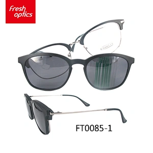 FT0085 Popular heat-resisting antireflective clip on sunglasses for wholesale