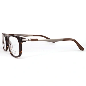 FB5541 Popular acetate nice optical for glasses metal temple brand acetate frames