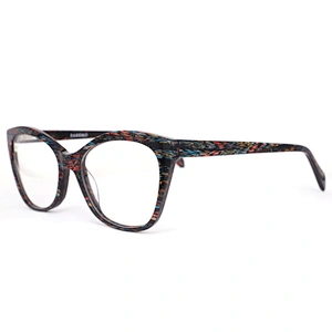 FB5393 Crazy sell eyewear frames good quality optic eyeglass frame popular acetate eyewear