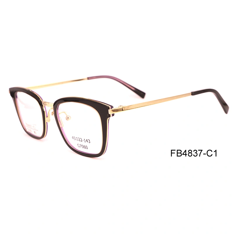 FB4837 high fashion eyeglass acetate frame optical frames wholesale in China