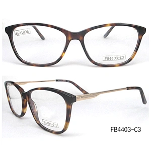 FB4403 High-grade colourful glasses acetate optical frames eyewear in wenzhou