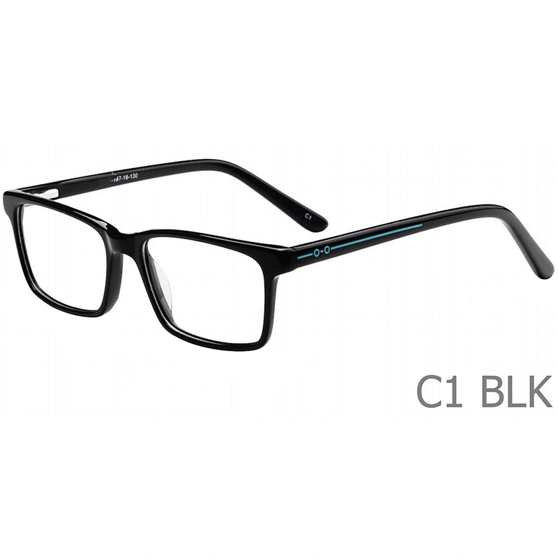 2020 anti blue square fashionable acetate optical eye glasses frames for boy