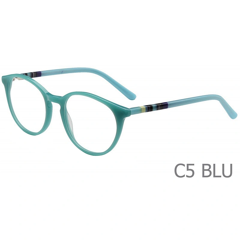 2020 latest design round acetate optical eye glasses frames for kids