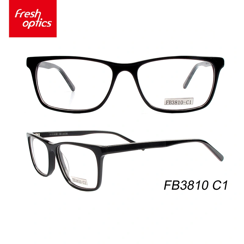 FB3810 Customize Acetate Hand Made Simple Lady Optical Frames