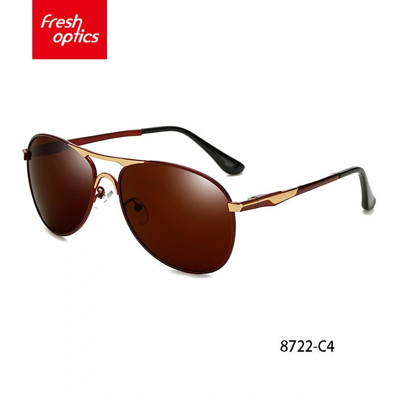 LM8722 Widely used high quality custom logo metal sunglasses bulk buy sunglasses wholesale