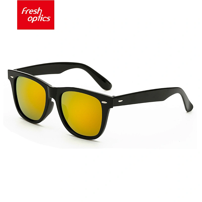 LM6032 Plastic Leopard Grain Double Bridge Sunglasses For Women