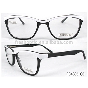 FB4385 hot sell acetate spectacle frames fashion custom made eyeglass frames