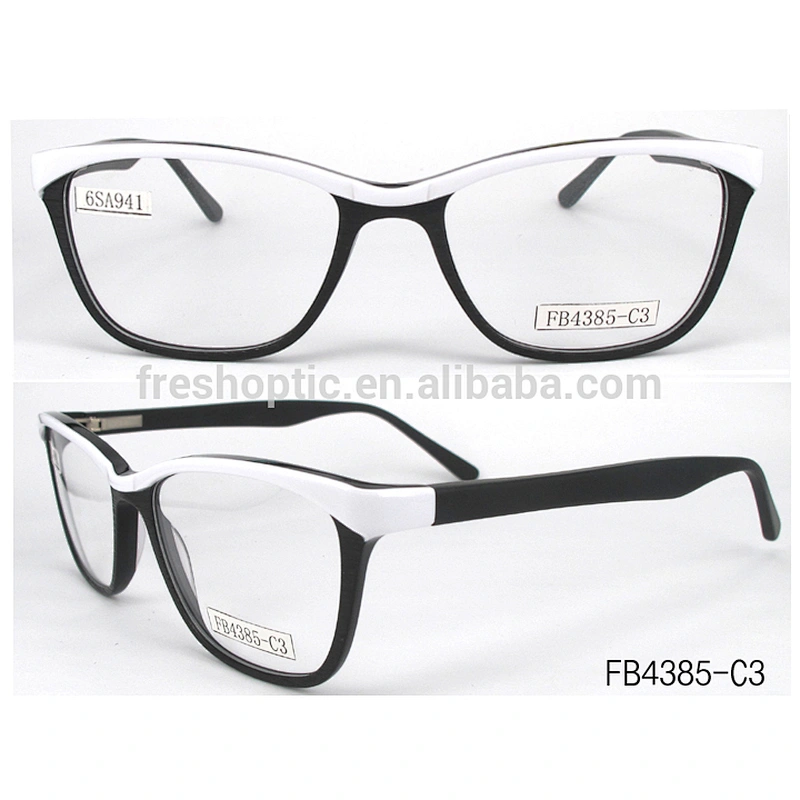 FB4385 hot sell acetate spectacle frames fashion custom made eyeglass frames