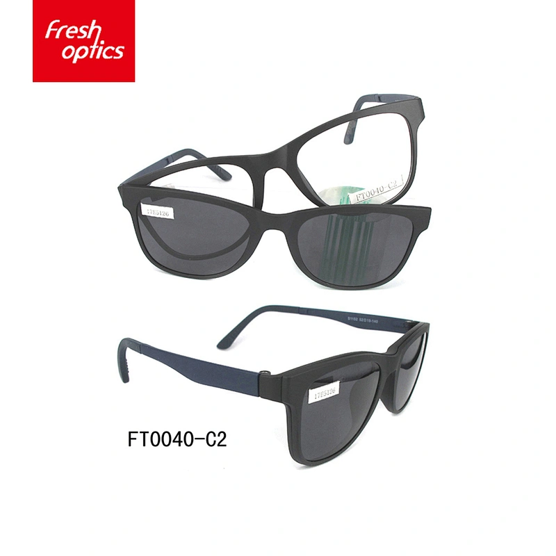 FT0040 Polarized Sun Glasses For Women, Ultem Clip On Sunglasses