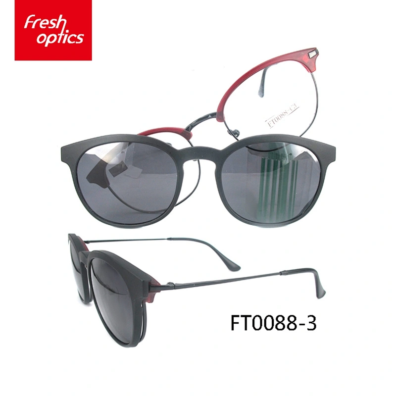 FT0088 Popular anti UV sport clip on sunglasses polarized for man