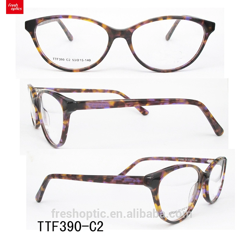 New arrival acetate material frame customer logo brand optical frame eyeglass