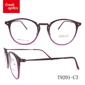 T9201 Colourful flexible tr90 glasses optical frame for women