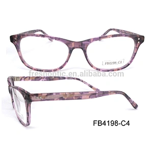 FB4198 Trending hot products prescription acetate material glasses frames manufacturer