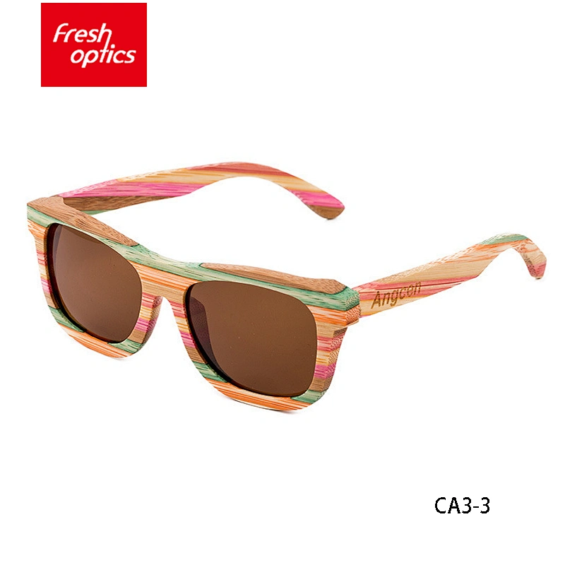 CA-3 Cheap price polarized wood sunglasses woman