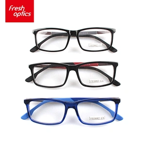FB3882 Latest Acetate Eye Glasses Frame With High - Grade Temple