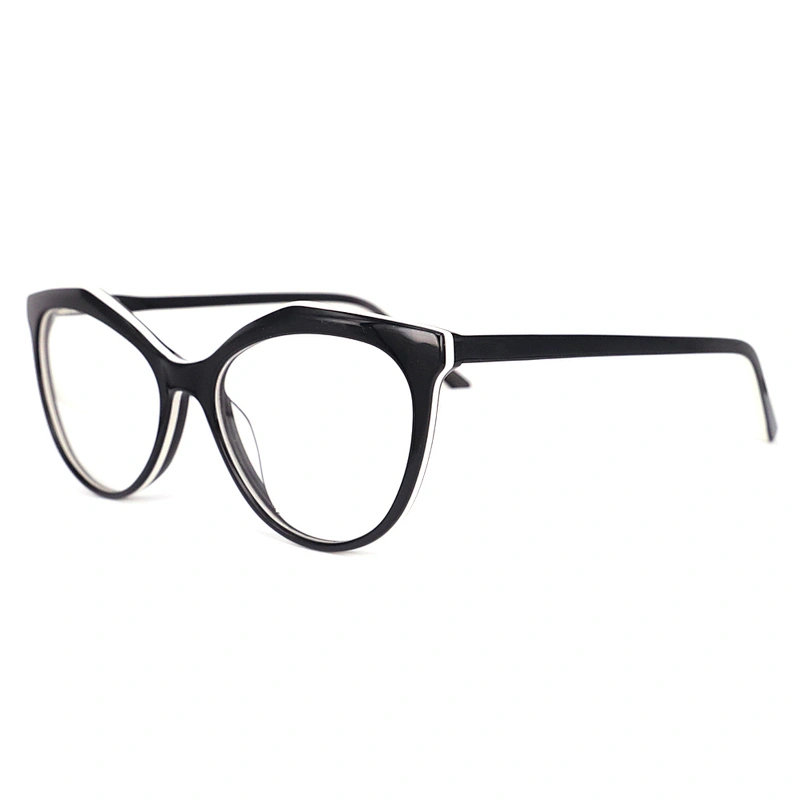 FB5391 Latest model spectacle frame italian eyewear brands new trend acetate eyewear