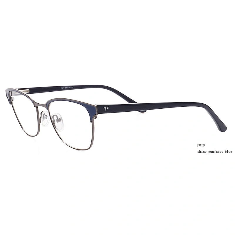 Hot sale stainless steel optical frames ready stock eyeglasses 2019