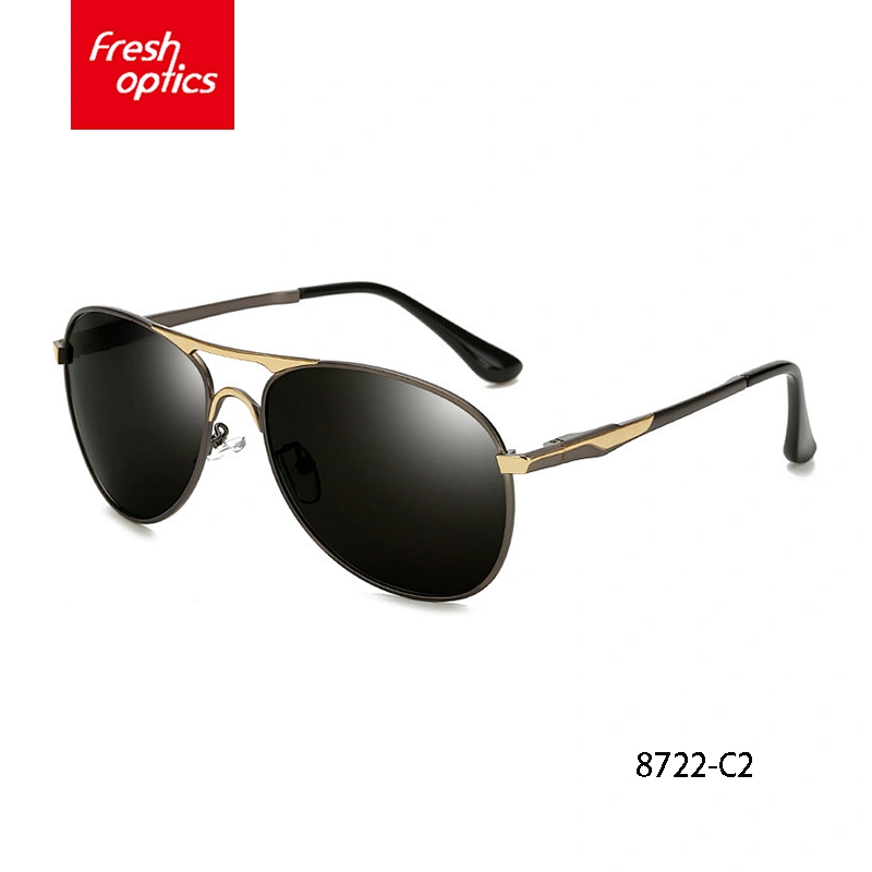 LM8722 Widely used high quality custom logo metal sunglasses bulk buy sunglasses wholesale