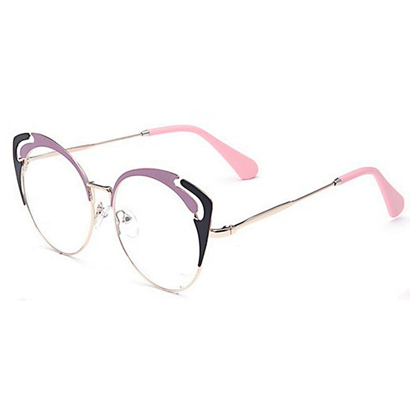 Colorful cat eye glasses metal designer CE optical eyeglasses frames for women