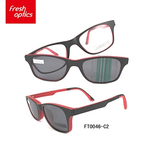 FT0046 Hot Sale Asian 18 Inch Desgin Ultem Clip On Sunglasses
