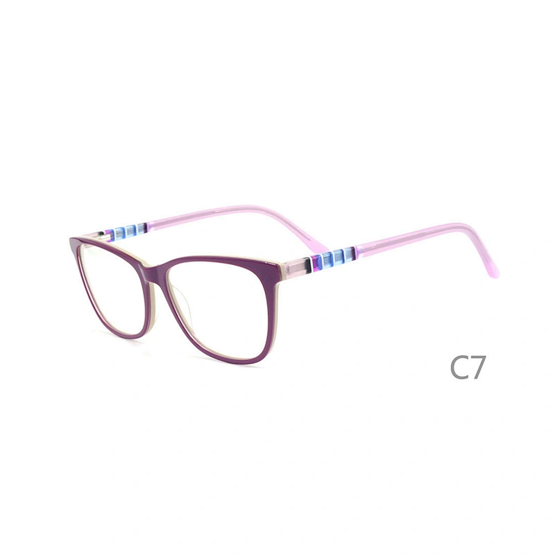 F1707 Eye glasses optical frame manufacturer acetate eyewear China wholesale Ready stocks