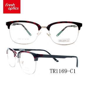 TR1169 Customized TR90 Optical Frames,Lady Half-Rim Optical Frames