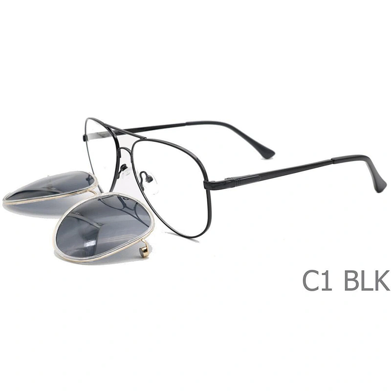 wholesale online own logo male metal magnetic clip on sunglasses polarized