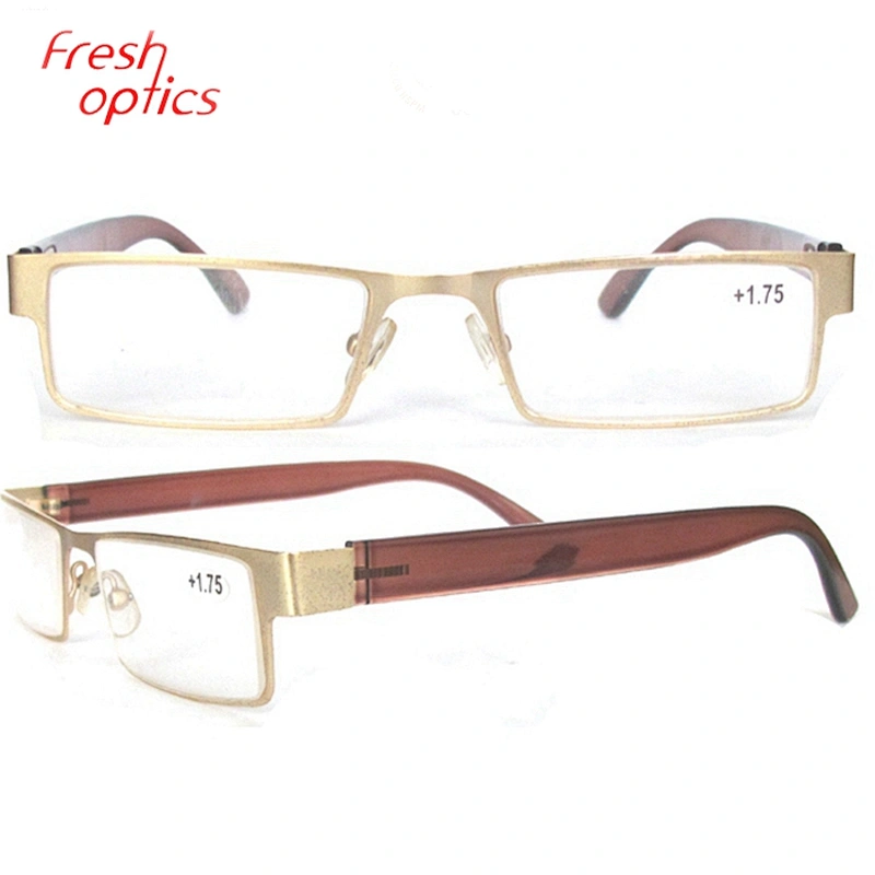 Wholesale cheap classical reading glasses with case paper reading glasses