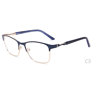 customized logo ready stock metal optical frames eyeglasses