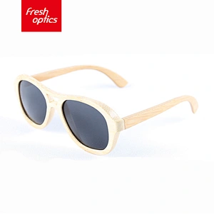 2615 Wholesale Fashion Polarized Wood Bamboo Framed 2019 Sunglasses