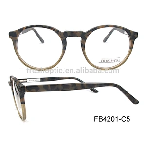 FB4201 designer prescription eyeglasses frames classic acetate eyeglass frames