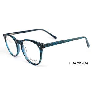 FB4795 acetate material optic eyeglasses frame ladies